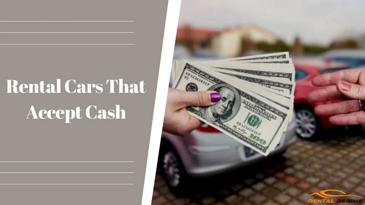 rental car places that take cash